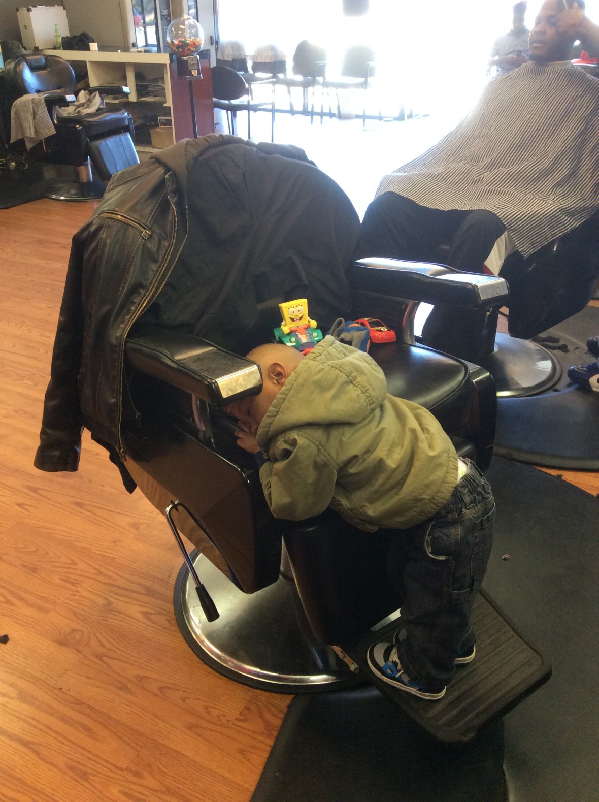 Sleepin on the job lol